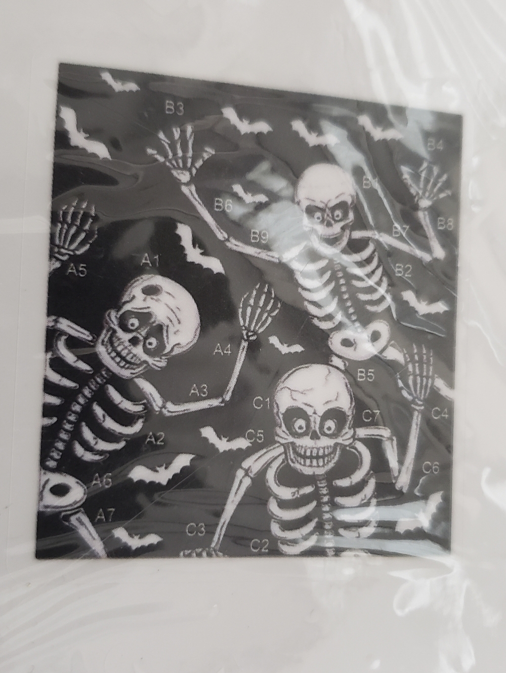 Skeleton Window Clings
